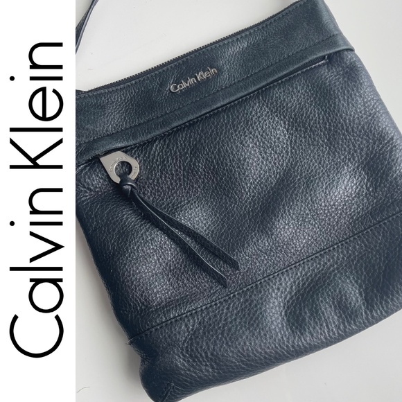 CK black crossbody bag | 10" x 10" - Picture 1 of 16